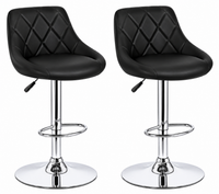 Tabouret de bar en simili cuir PU (Lot)