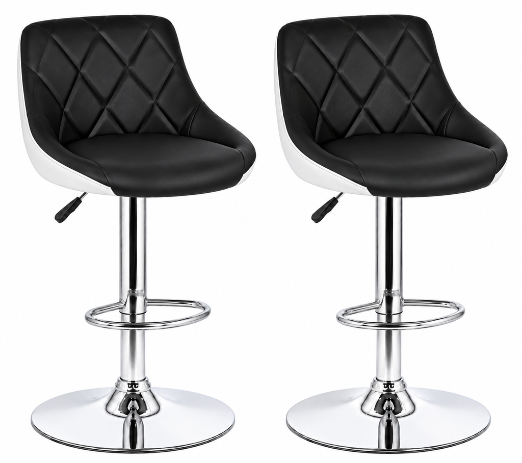 Tabouret de bar en simili cuir PU (Lot)