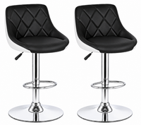Tabouret de bar en simili cuir PU (Lot)