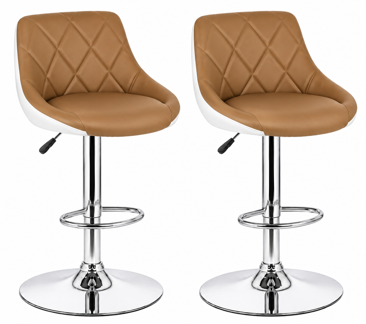 Tabouret de bar en simili cuir PU (Lot)