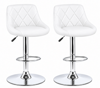 Tabouret de bar en simili cuir PU (Lot)
