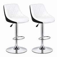 Tabouret de bar en simili cuir PU (Lot)