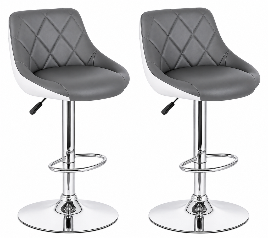 Tabouret de bar en simili cuir PU (Lot)